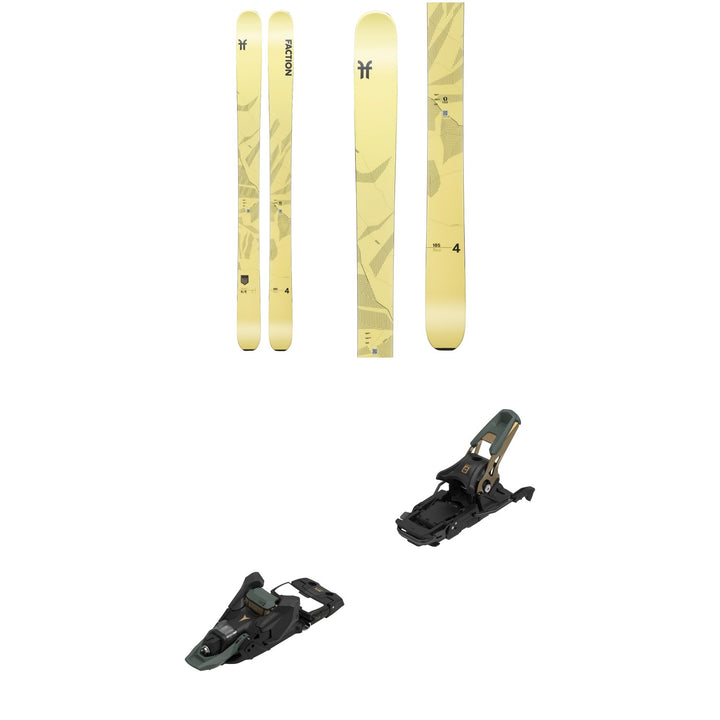 Faction Agent 4 Skis + Atomic Shift² 13 MNC Alpine Touring Ski Bindings