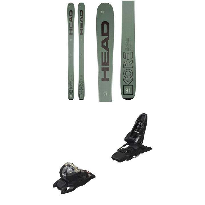 Head Kore 91 Skis - Women's + Marker Squire 11 Ski Bindings
