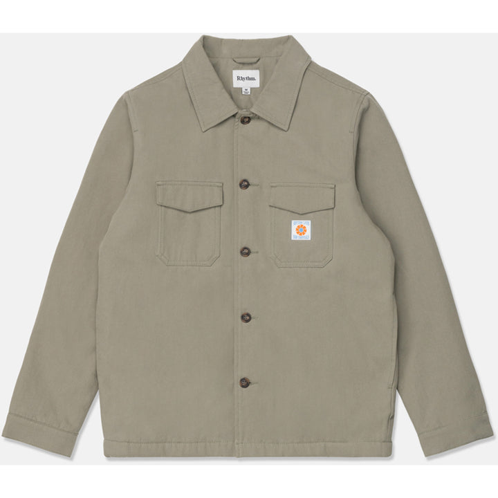 Rhythm Sherpa Lined Work Shirt - Men's Sage