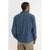 Rhythm Textured Wale Long-Sleeve Shirt - Men's Washed Indigo