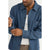 Rhythm Textured Wale Long-Sleeve Shirt - Men's Washed Indigo