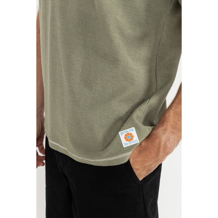 Rhythm Contrast Vintage Terry Short-Sleeve T-Shirt - Men's Sage