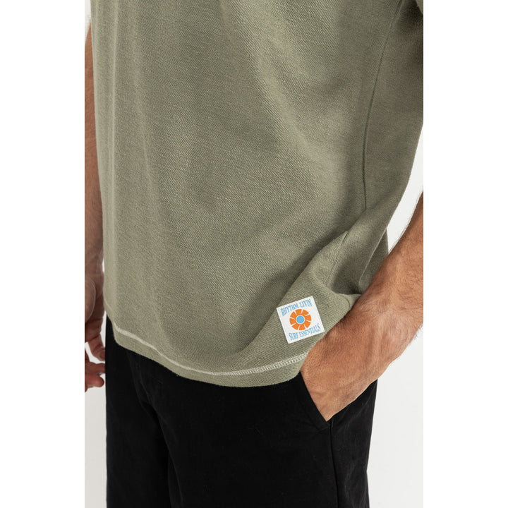 Rhythm Contrast Vintage Terry Short-Sleeve T-Shirt - Men's Sage