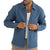 Rhythm Textured Wale Long-Sleeve Shirt - Men's Washed Indigo