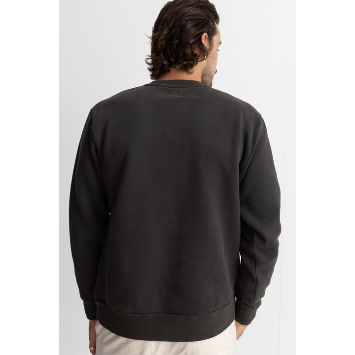 Rhythm Classic Fleece Crew - Men's Vintage Black