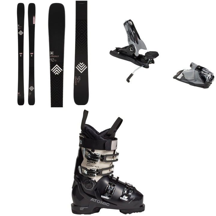 Armada Reliance 92 Ti Skis + Look SPX 12 GW Pro Ski Bindings + Atomic Hawx Ultra 95X W Ski Boots - Women's