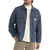 Rhythm Hickory Stripe Work Shirt - Men's Navy