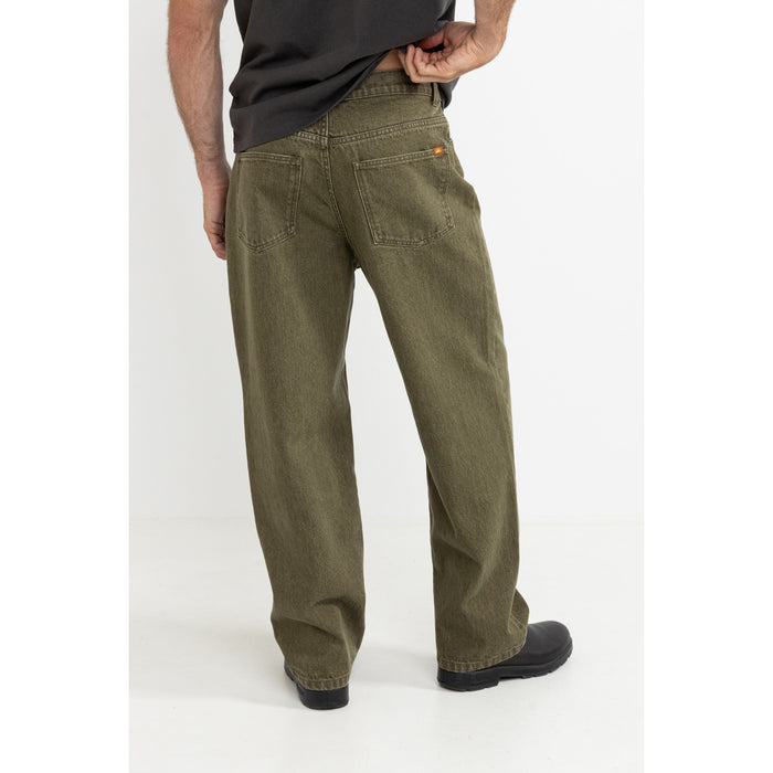 Rhythm Essential Jeans - Men's Washed Olive