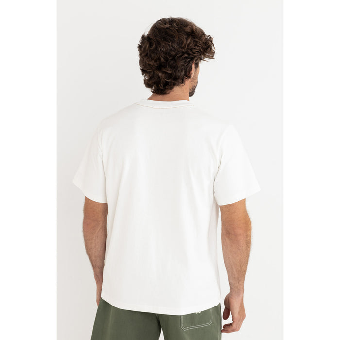 Rhythm Flagship Vintage Short-Sleeve T-Shirt - Men's Ecru