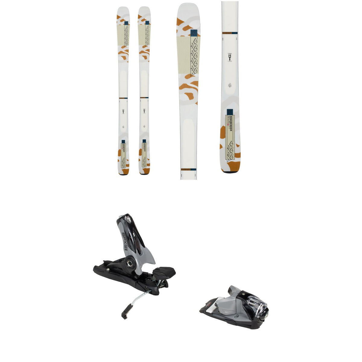 K2 Mindbender 89 TI W Skis - Women's + Look SPX 12 GW Pro Ski Bindings