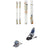 K2 Mindbender 89 TI W Skis - Women's + Marker Squire 11 Ski Bindings