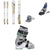 K2 Mindbender 89 TI W Skis - Women's + Marker Squire 11 Ski Bindings + K2 FL3X Method Pro W Ski Boots - Women's