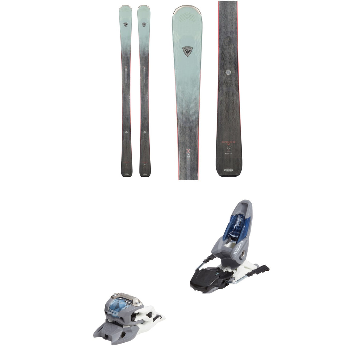 Rossignol Experience W 82 TI Skis - Women's 2025 + Marker Squire 11 Ski Bindings