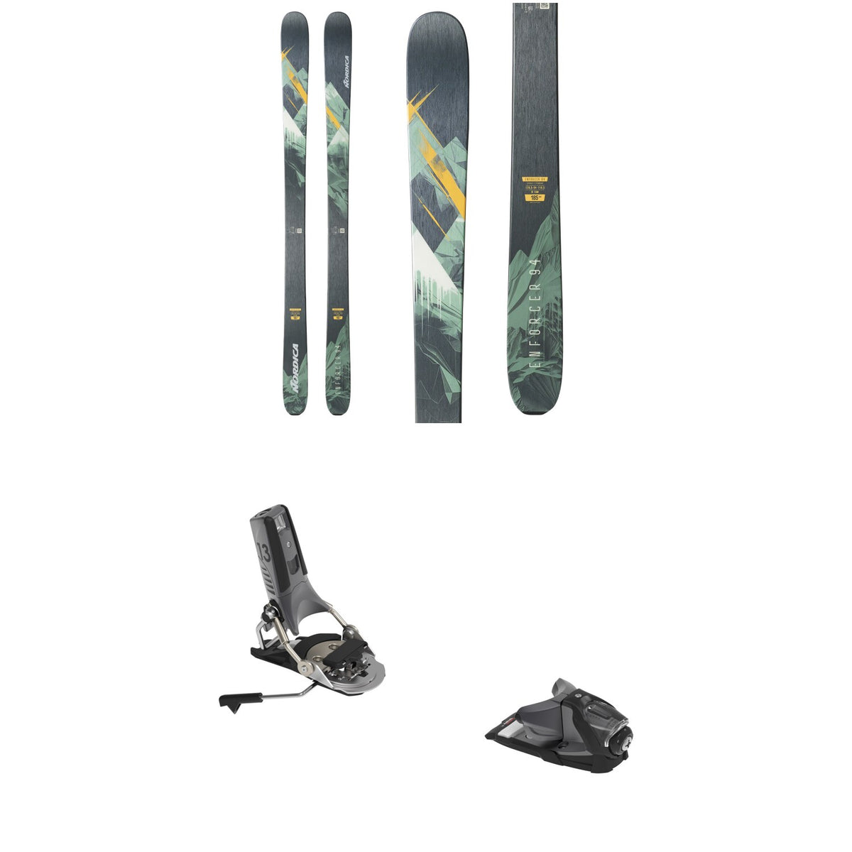 Nordica Enforcer 94 Skis + Look Pivot 2.0 13 GW Ski Bindings 2026