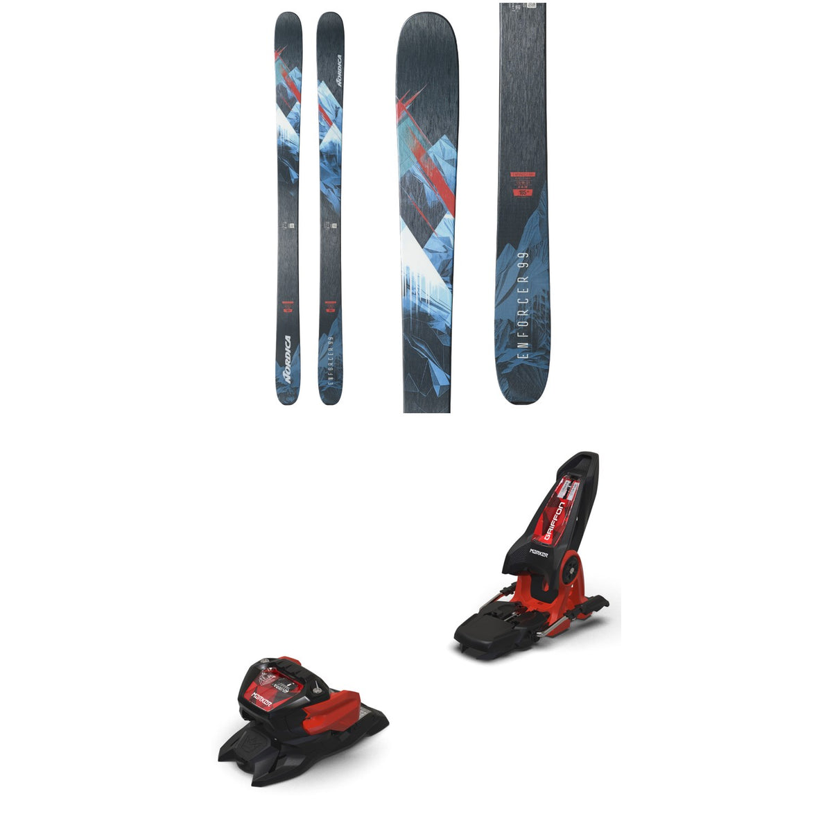Nordica Enforcer 99 Skis + Marker Griffon 13 ID Ski Bindings