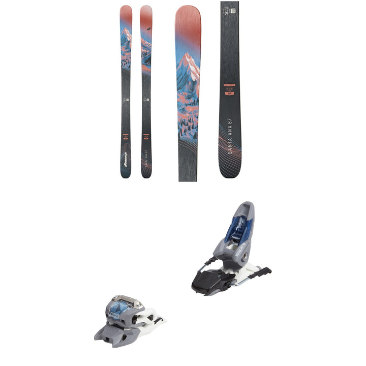 Nordica Santa Ana 87 Skis - Women's + Marker Squire 11 Ski Bindings 2026