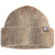 Autumn Cord Double Roll Beanie Brown