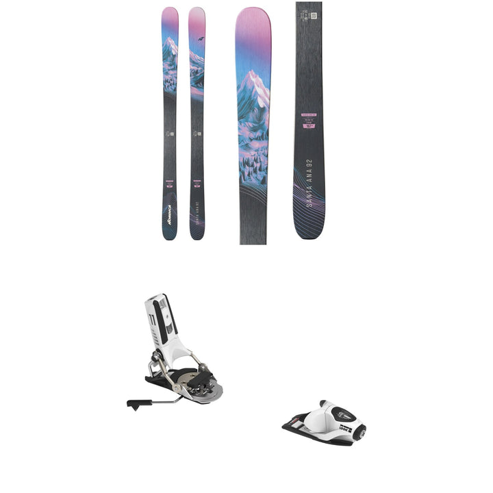 Nordica Santa Ana 92 Skis - Women's + Look Pivot 2.0 11 GW Ski Bindings 2026