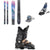 Nordica Santa Ana 92 Skis + Marker Squire 11 Ski Bindings + Salomon QST Access 60 W Ski Boots - Women's