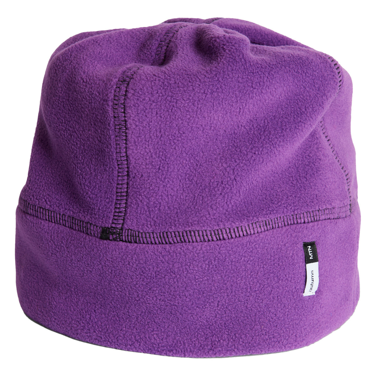 Autumn Inside Out Fleece Beanie Purple