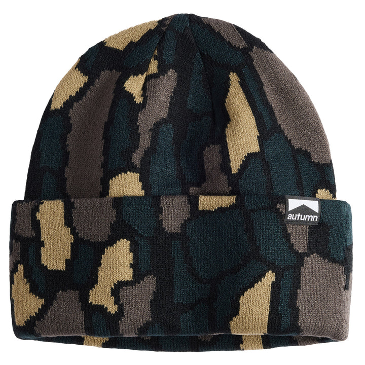 Autumn Treebark Beanie Black