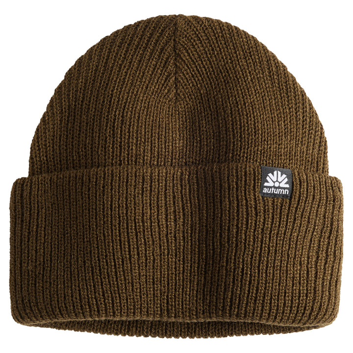 Autumn Simple Solid Beanie Army