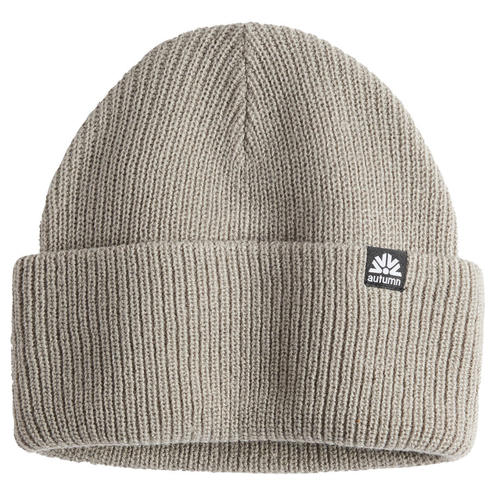 Autumn Simple Solid Beanie Stone