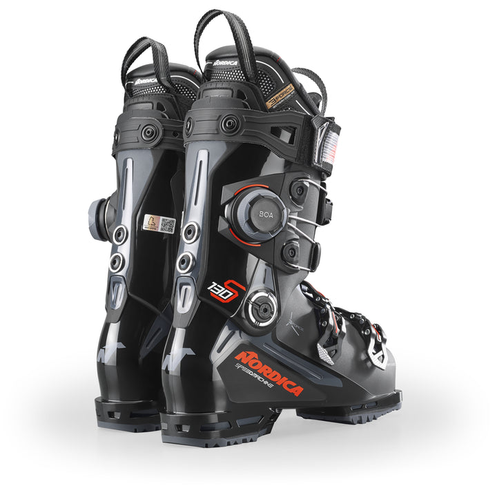 Nordica Speedmachine 3 130 S BOA Cuff Ski Boots 2027 Black/Anthracite/Red