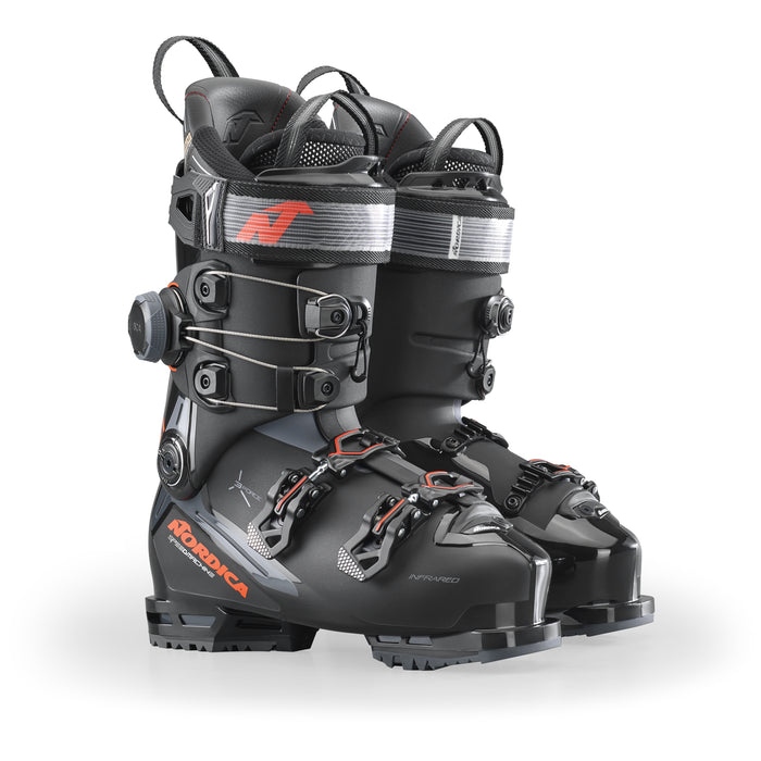 Nordica Speedmachine 3 130 S BOA Cuff Ski Boots 2027 Black/Anthracite/Red