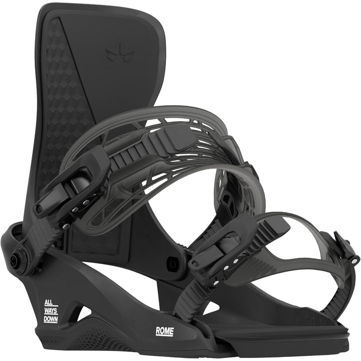 Rome Slapstick Snowboard Bindings - Kids' 2026 Black