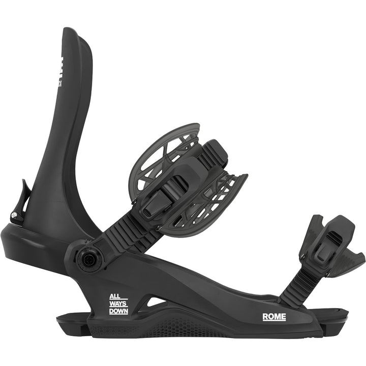 Rome Slapstick Snowboard Bindings - Kids' 2026 Black