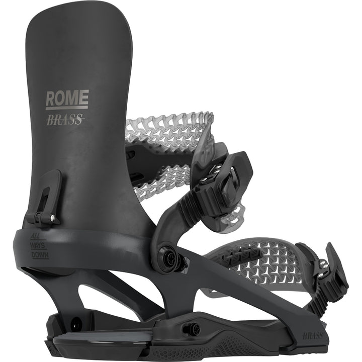 Rome Brass FW Snowboard Bindings - Women's 2026 Black