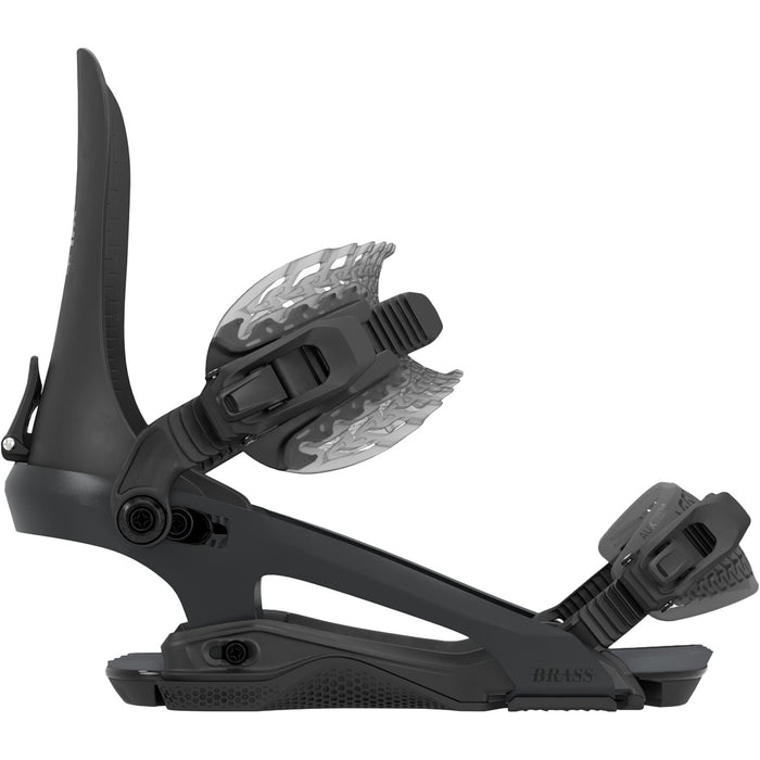 Rome Brass FW Snowboard Bindings - Women's 2026 Black