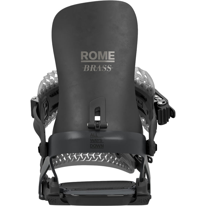Rome Brass FW Snowboard Bindings - Women's 2026 Black
