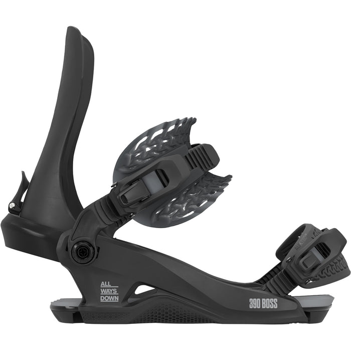 Rome 390 Boss HW Snowboard Bindings 2026 Black
