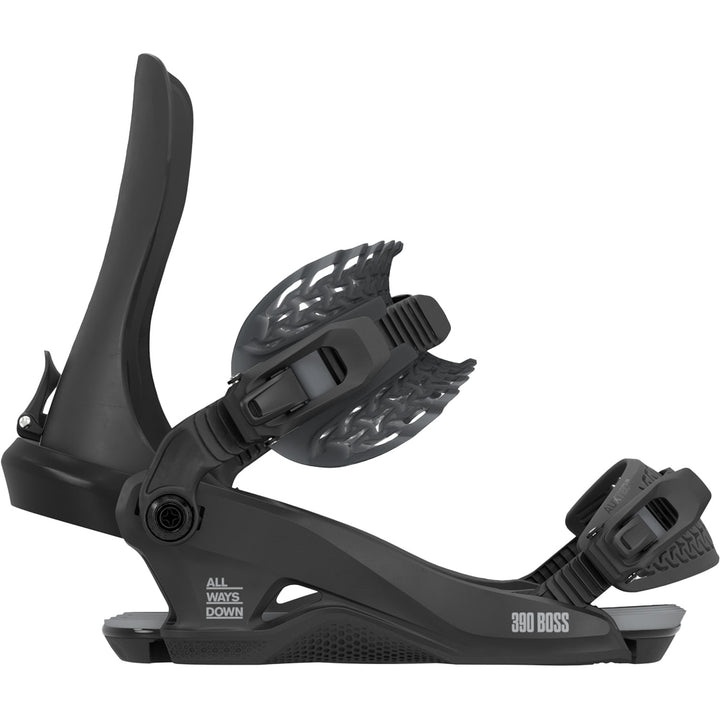 Rome 390 Boss HW Snowboard Bindings 2026 Black