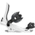 Rome 390 Boss HW Snowboard Bindings 2026 White