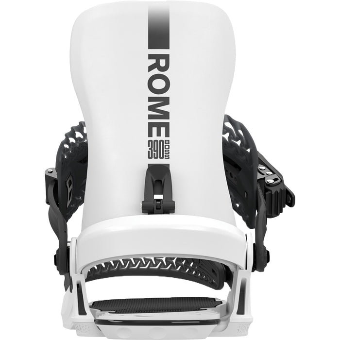 Rome 390 Boss HW Snowboard Bindings 2026 White