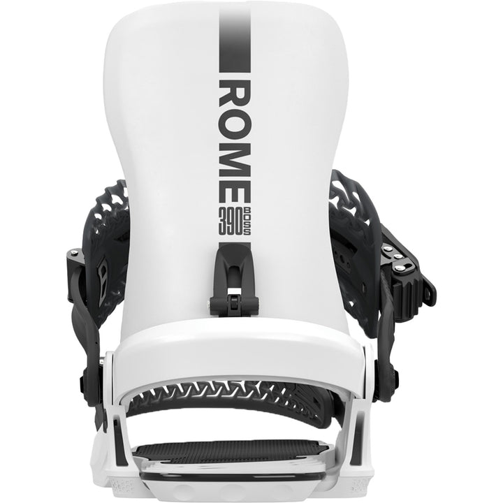 Rome 390 Boss HW Snowboard Bindings 2026 White