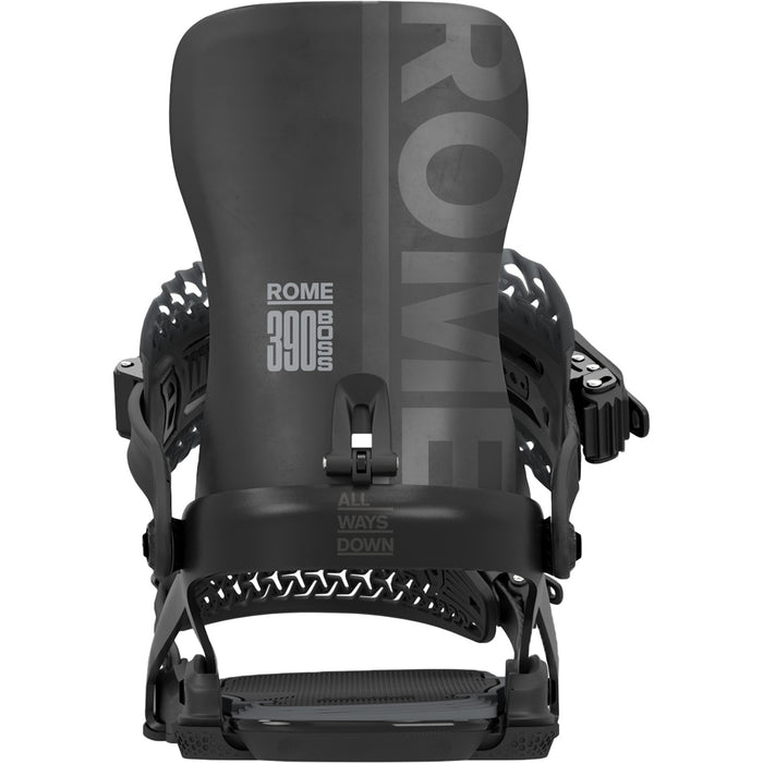 Rome 390 Boss FW Snowboard Bindings 2026 Black