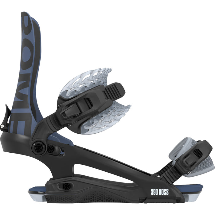 Rome 390 Boss FW Snowboard Bindings 2026 Blue/Ice