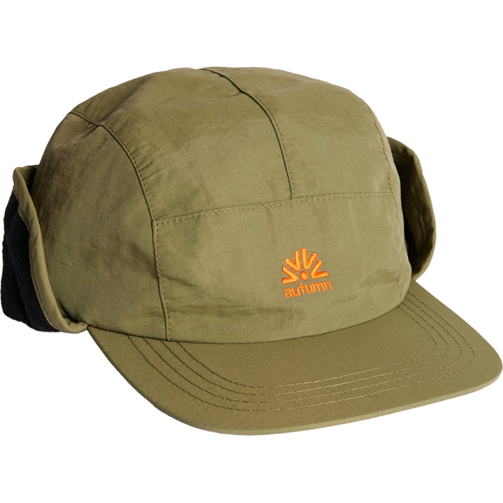 Autumn DWR Flap Cap Army