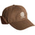 Autumn Washed Canvas Flap Cap Light Brown