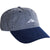 Autumn Prewashed Canvas Strapback Hat Navy