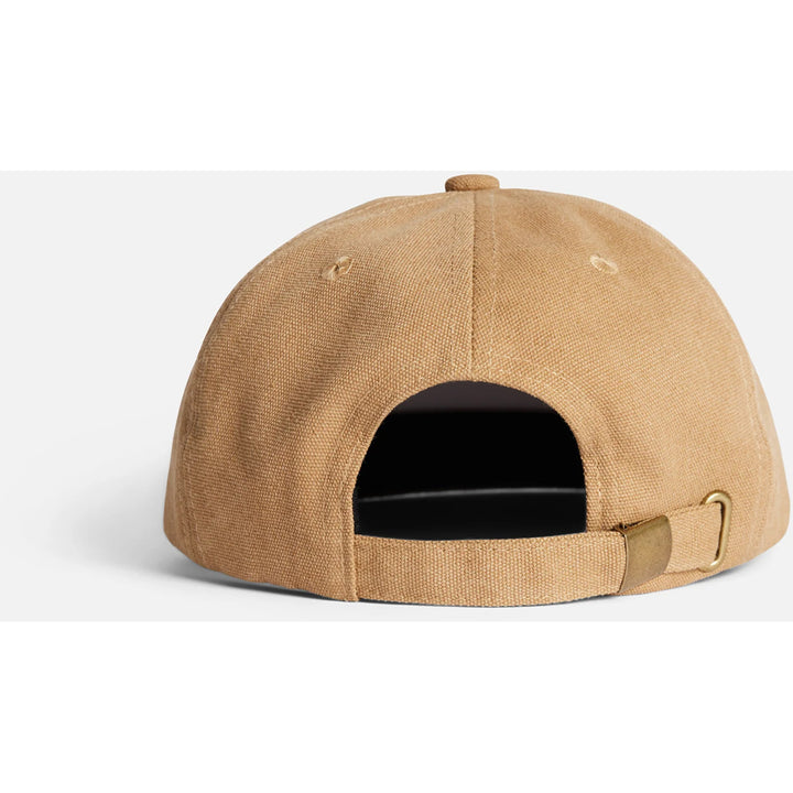 Autumn Washed Canvas Strapback Hat Light Brown