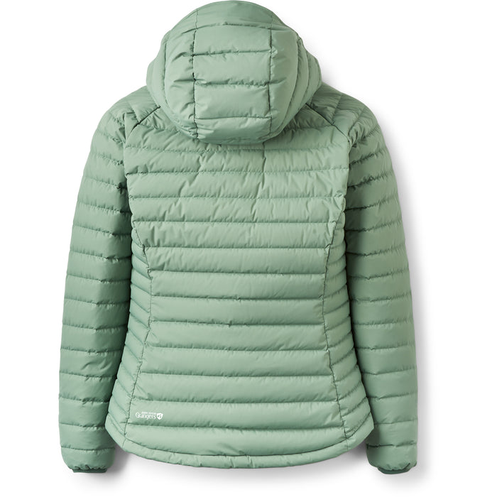 Rab® Microlight Windstopper Hoodie - Women's Dark Fig Green