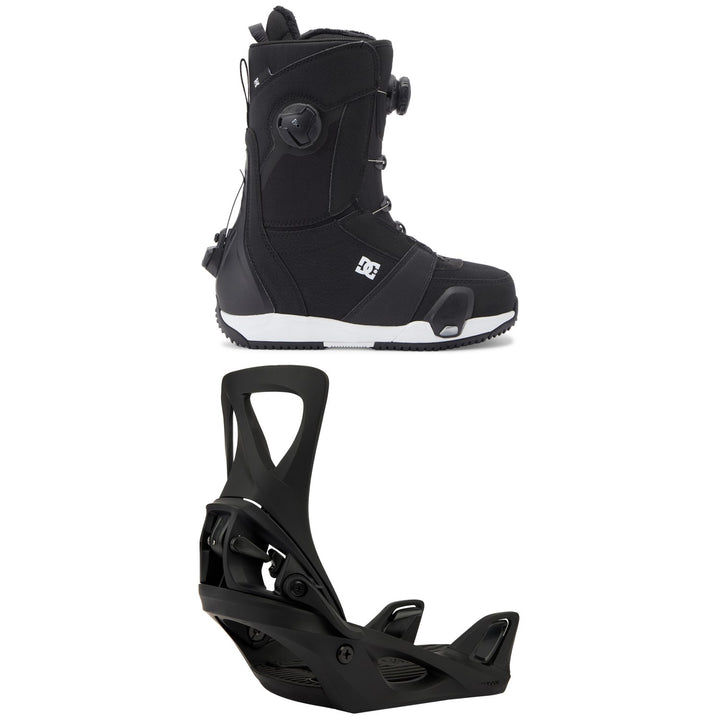DC Lotus Step On Snowboard Boots + Burton Step On Snowboard Bindings - Women's 2026