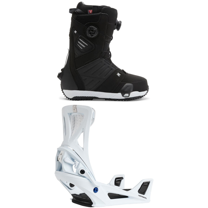 DC Judge Step On Snowboard Boots + Burton Step On Genesis Snowboard Bindings 2026