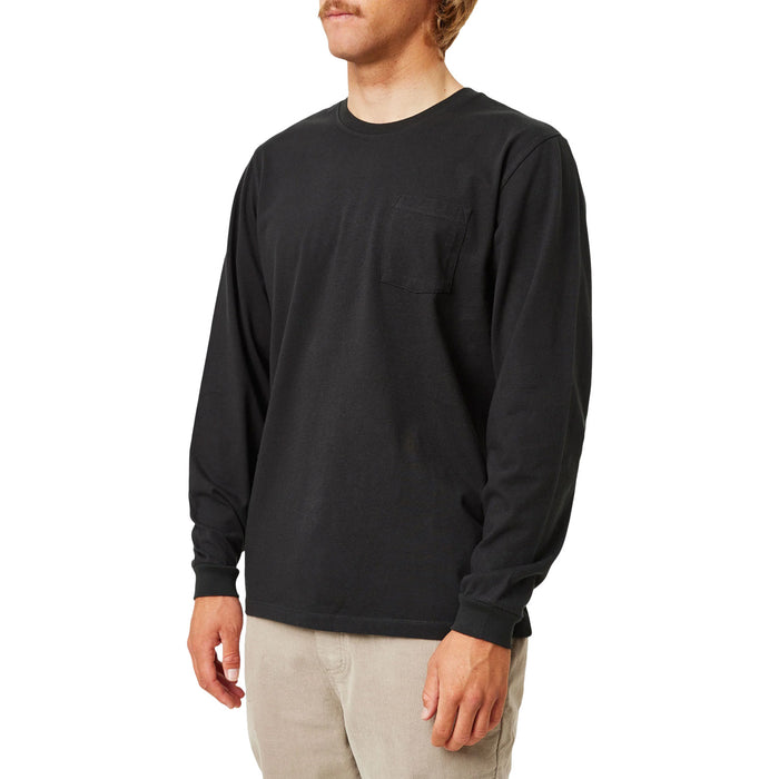 Katin Base Long-Sleeve T-Shirt - Men's Black Wash