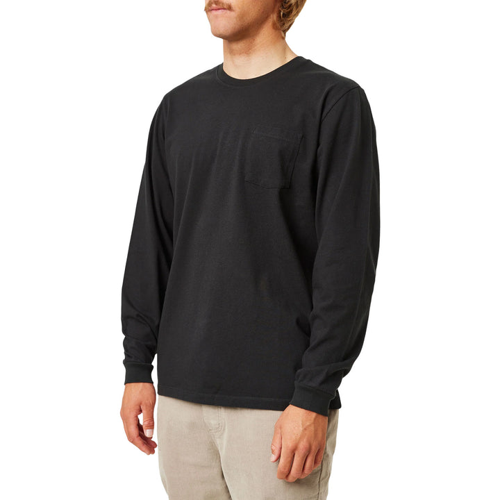 Katin Base Long-Sleeve T-Shirt - Men's Black Wash